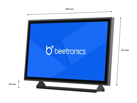 22 Zoll Touchscreen Metall