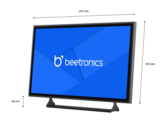 27 Zoll Touchscreen Metall