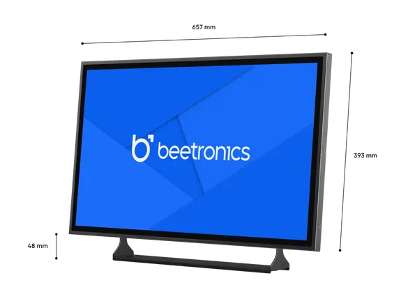 27 Zoll Touchscreen Metall