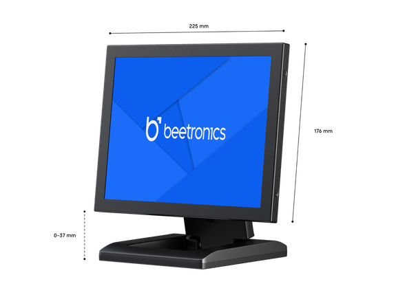 10 Zoll Monitor Metall (4:3)
