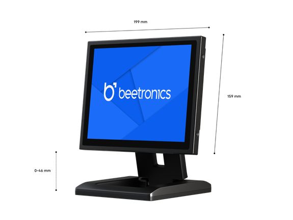 8 Zoll Touchscreen Metall (4:3)