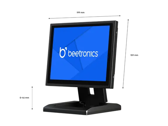 8 Zoll Touchscreen Metall (4:3)