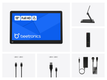 13 Zoll Touchscreen