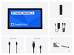 22 Zoll Touchscreen Metall (High-Brightness)