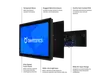 27 Zoll Touchscreen Metall (High-Brightness)