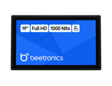 19 Zoll Touchscreen Metall (High-Brightness)