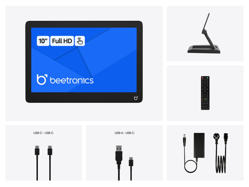 10 Zoll Touchscreen