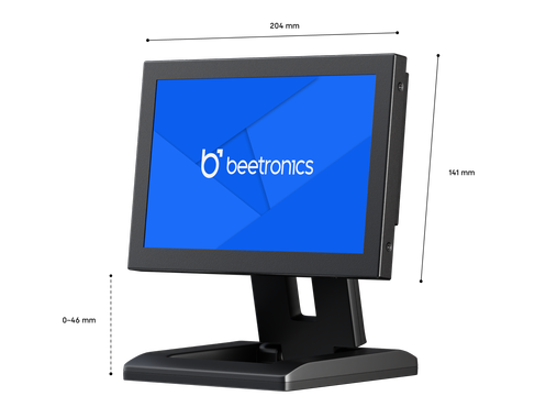 8 Zoll Monitor Metall