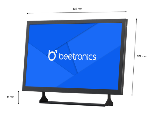 27 Zoll Monitor Metall