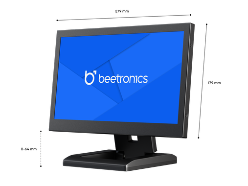 12 Zoll Monitor Metall SDI