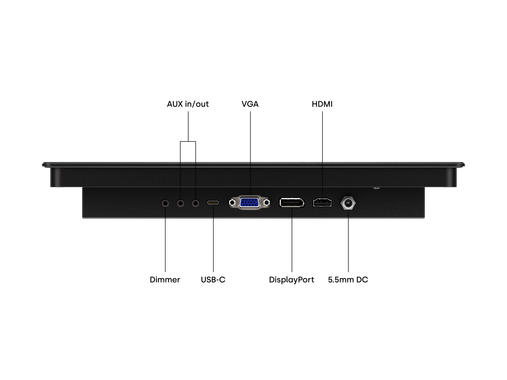 10 Zoll Touchscreen Metall (High-Brightness)