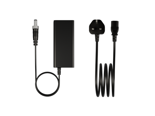 24V Netzteil mit Verriegelung, UK-Stecker