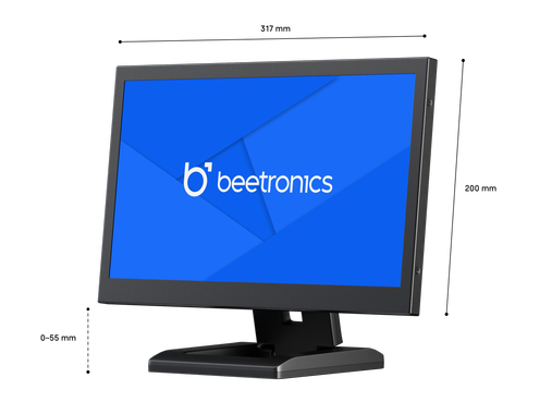 13 Zoll Monitor Metall