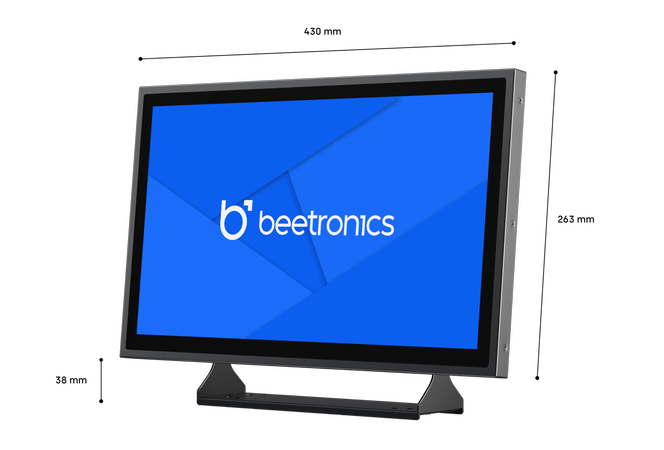 17 Zoll Touchscreen Metall