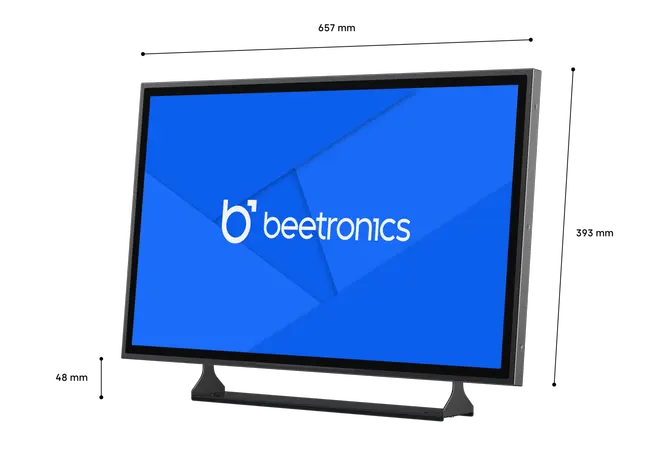 27 Zoll Touchscreen Metall