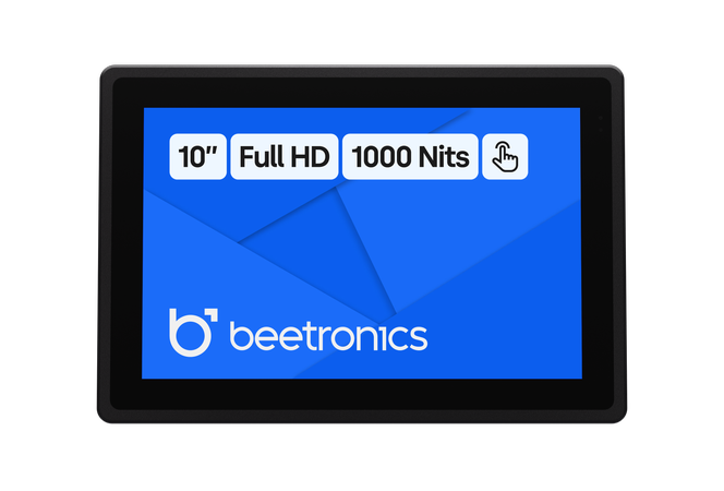 10 Zoll Touchscreen Metall (High-Brightness)