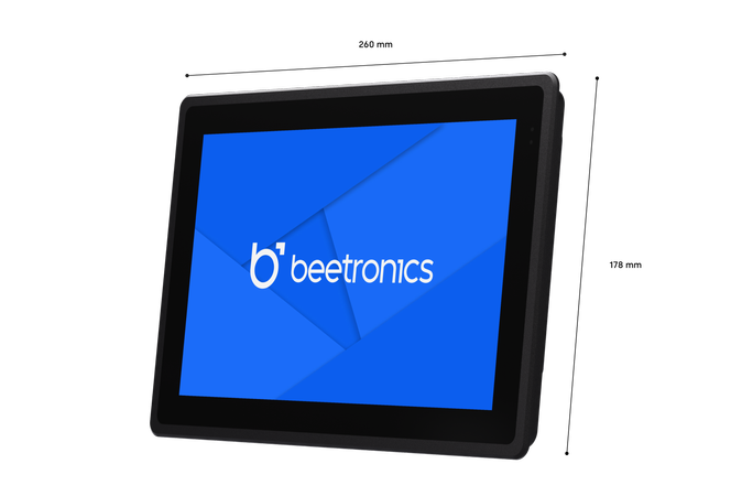 10 Zoll Touchscreen Metall (High-Brightness)