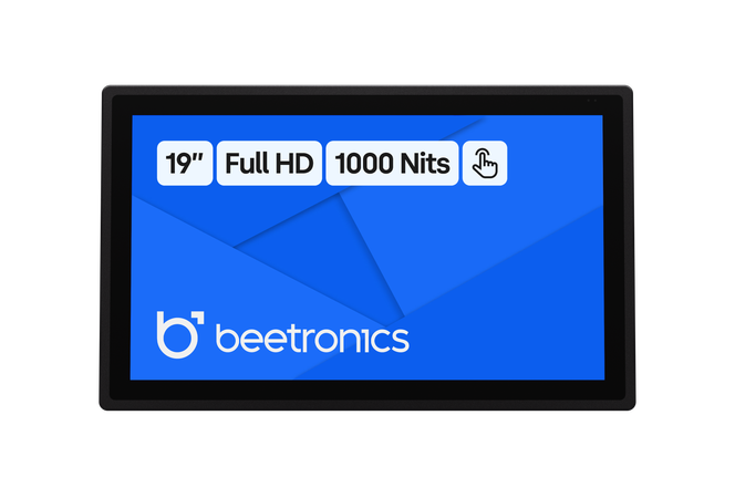 19 Zoll Touchscreen Metall (High-Brightness)