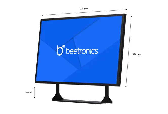 32 Zoll Monitor Metall