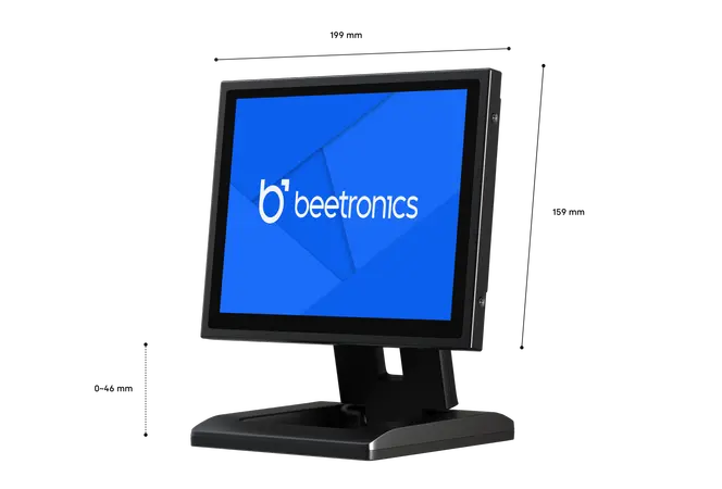 8 Zoll Touchscreen Metall (4:3)