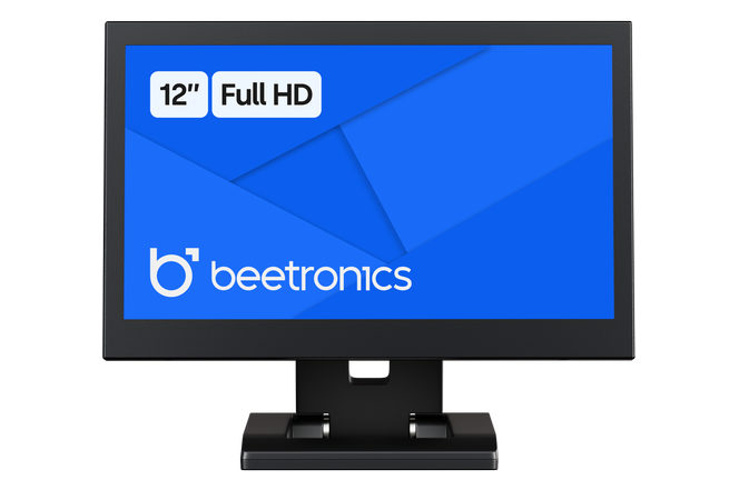 12 Zoll Monitor Metall